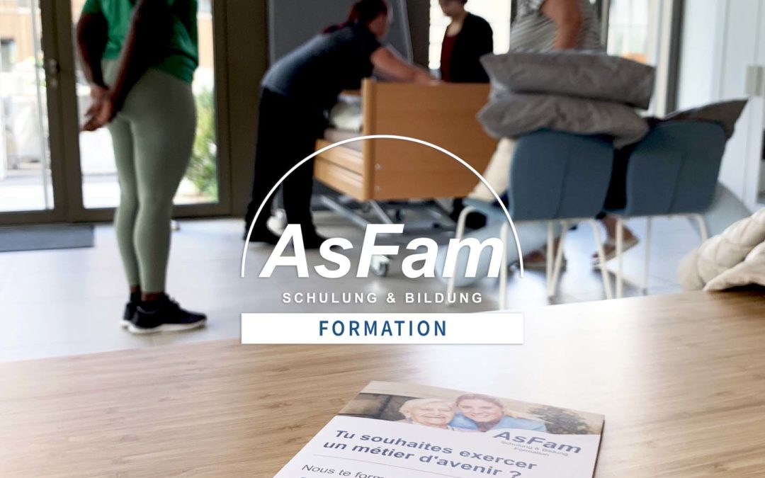 11.07.24 | NOUVELLE ENTREPRISE AU MIC: AsFam Formation, pour devenir auxiliaire de santé certifié