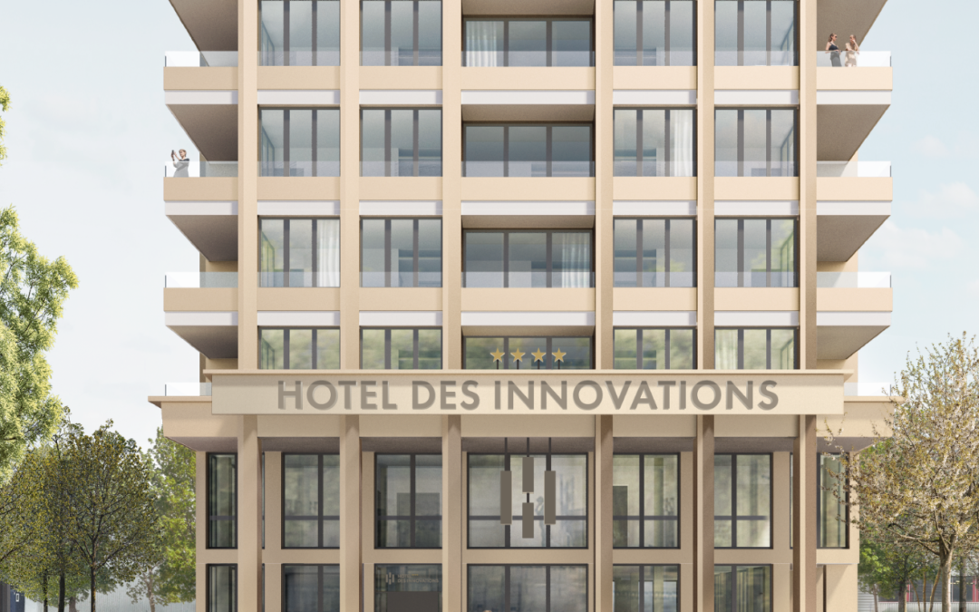 30.11.23 | Hôtel des Innovations: La première pierre a été posée!