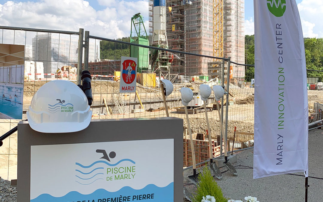 Piscine de Marly au MIC: Première pierre officiellement posée