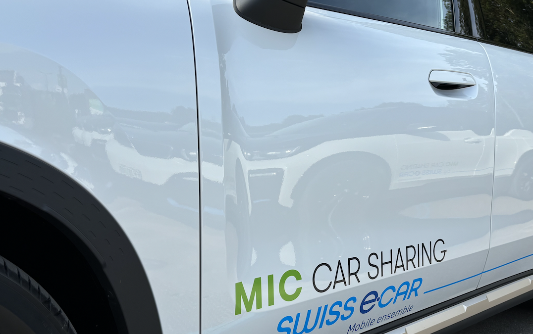 03.09.24 | MOBILITE PARTAGEE: MIC Car Sharing roule avec Swiss E-Car